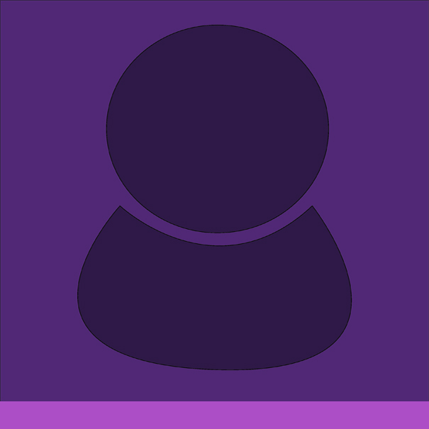 purple icon of a person