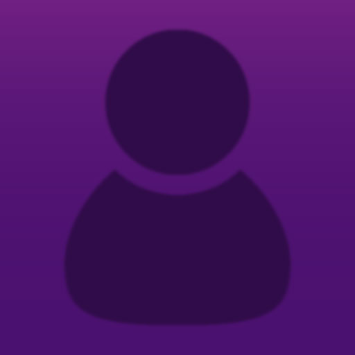 purple square with icon of person
