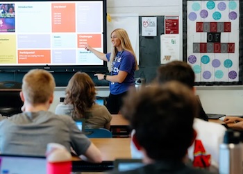 student teaching pic