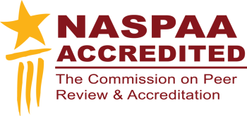 NASPAA Accredited program logo
